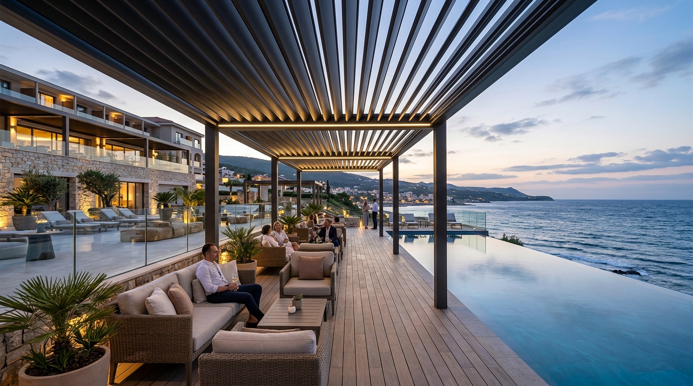 Otel ve Resort Gölgelendirme Çözümleri